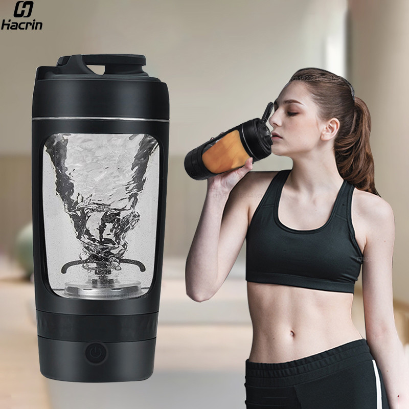 Electric Blender Bottle Portable Protein Powder Shaker Bottle Automatic Mixing Cup Electric Shaker B