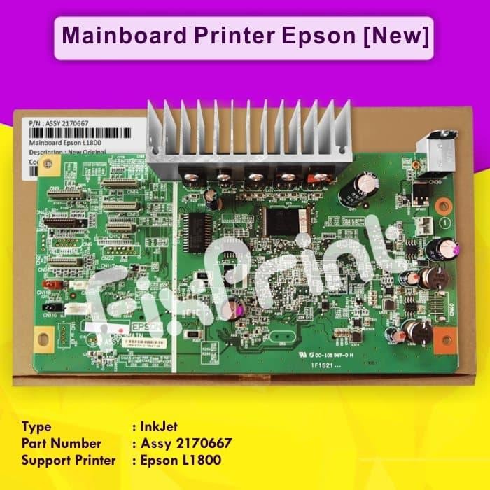 BOARD EPSON L1800, MAINBOARD L1800, MOTHERBOARD L1800 NEW ORIGINAL
