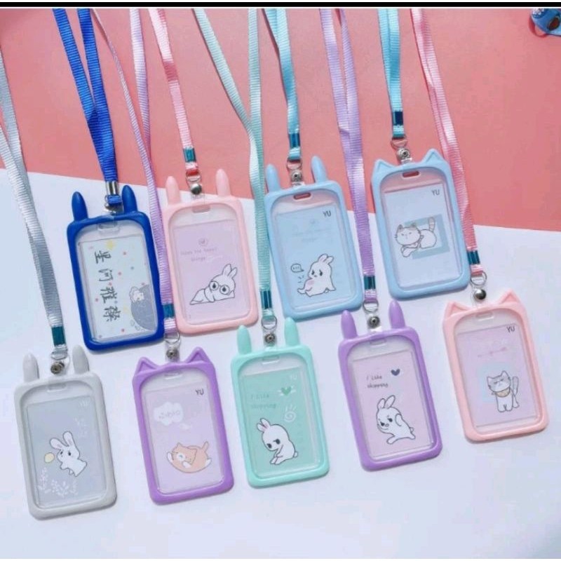 

GROSIR 12 PCS GANTUNGAN NAME TAG KARET