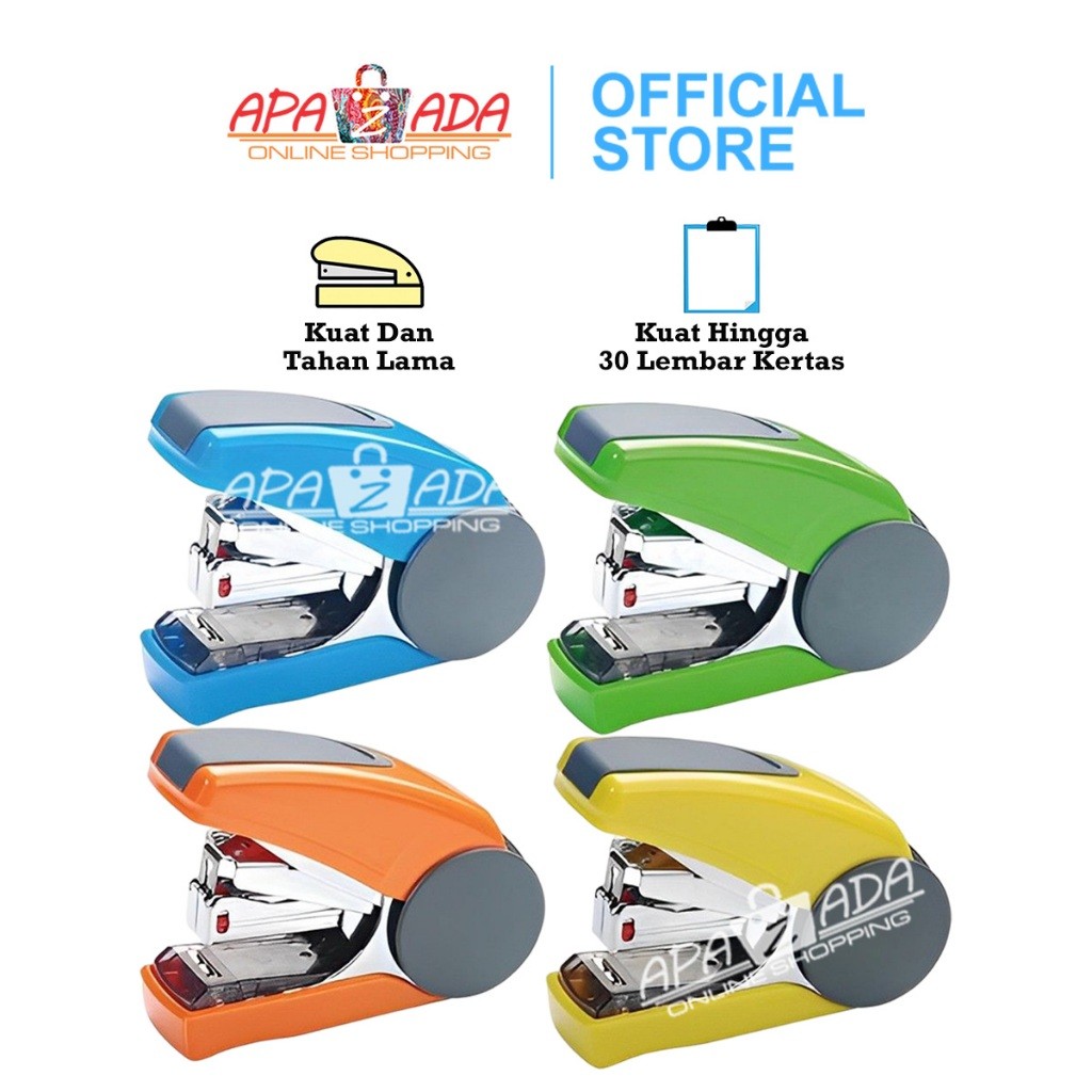 

Apazada - Stapler No.10 Type One-Touch Flat Clinch 1113C-X