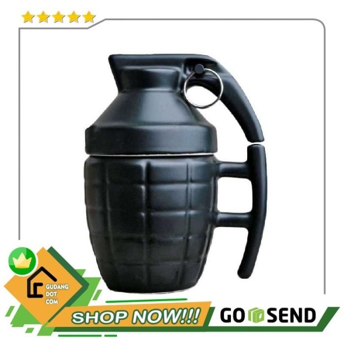 [Expert] Gelas Mug Model Granat Tangan - KG4566