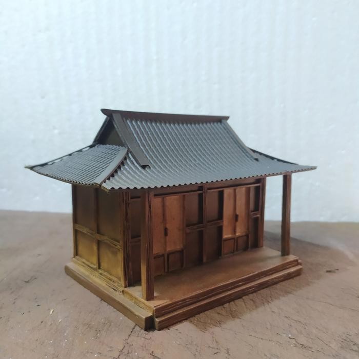 PREMIUM Miniatur rumah jepang style untuk aquascape/paludarium/terarium/bonsai