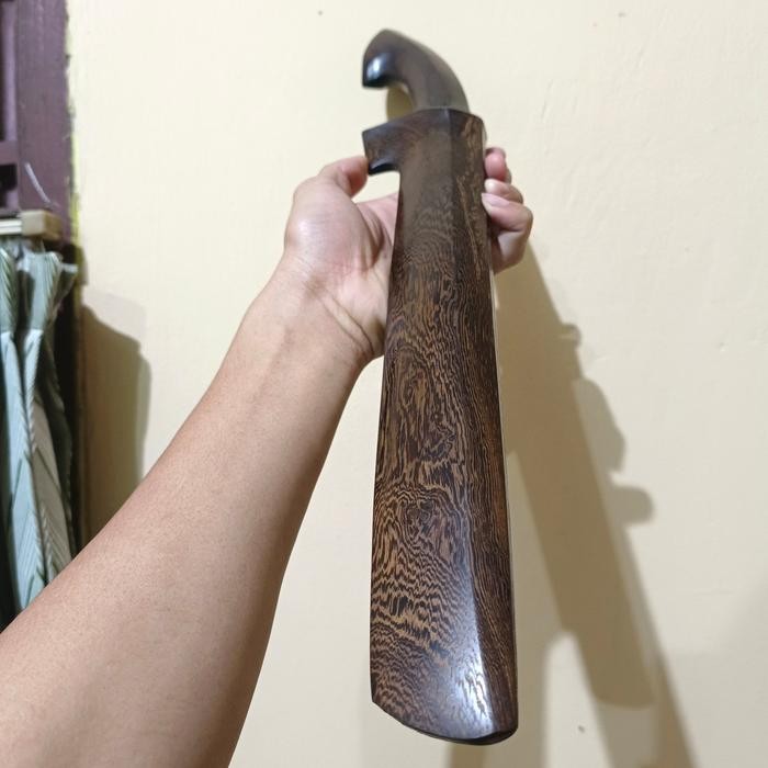PREMIUM Golok Sembelih Baja DC11 setara D2 Full Kayu Johar *Super Tajam*