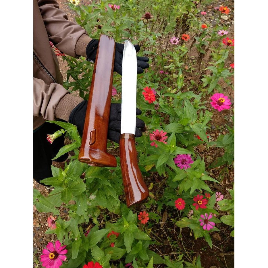 PREMIUM Golok Sembelih Baja Per dan Bearing