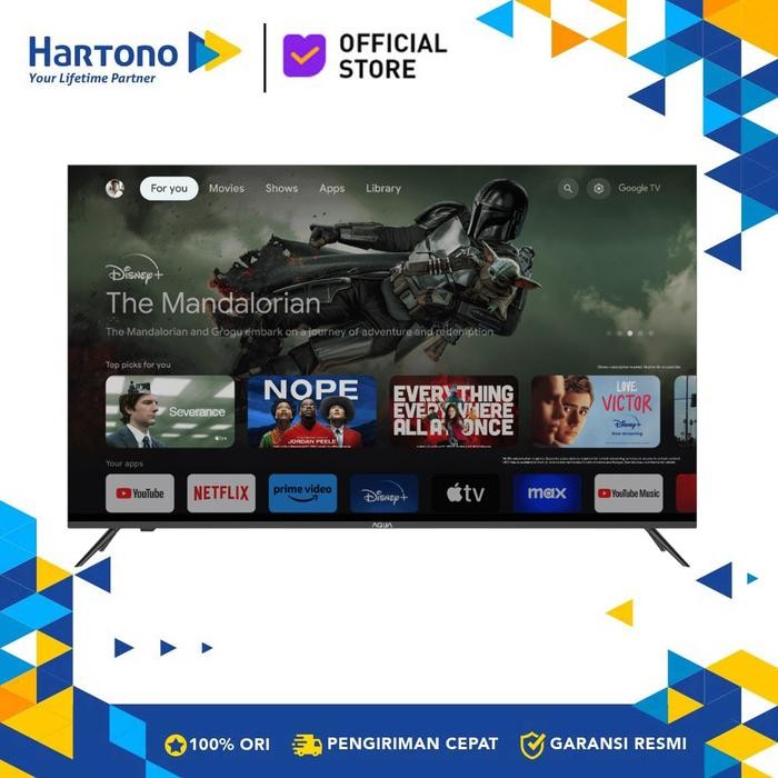 Aqua 43 Inch Full HD Google TV AQT43K80FX