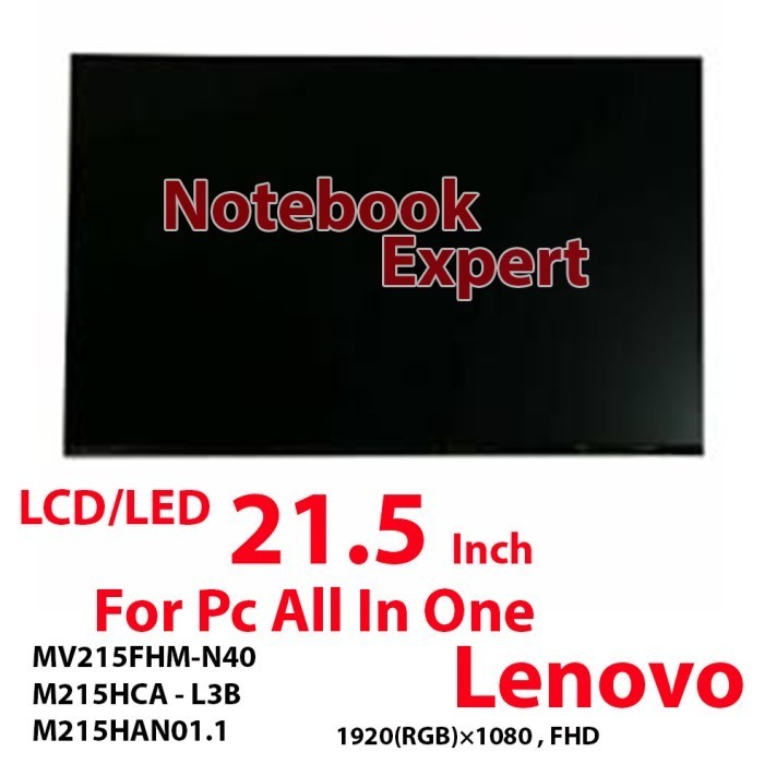 [Expert] LCD Lenovo AIO 510 520 530 520-22IKU V530-22ICB MV215FHM-N40