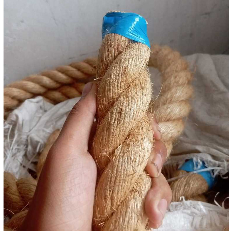 1 Meter Tali Tambang 40mm 48mm 50mm Dadung Goni Tampar Manila Kapal Besar