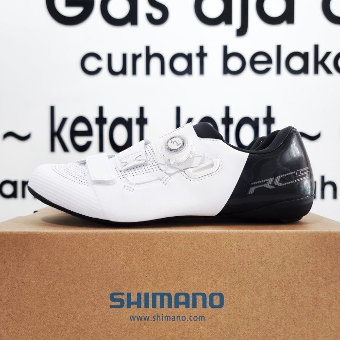 Shimano Road Shoes Rc502 Wide - White