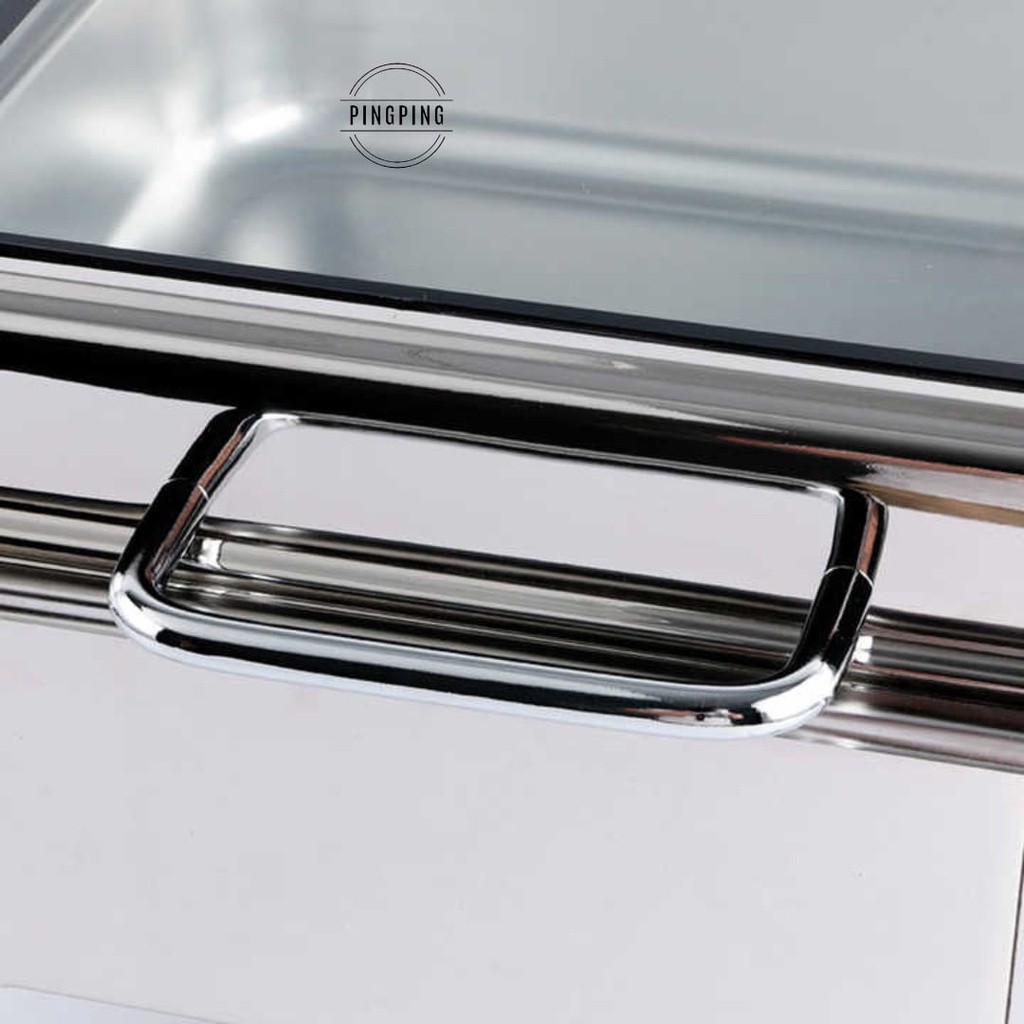 ID CHAFING DISH KECIL / ROLLTOP SEGI KECIL 1 BAR CATERING STAINLESS STEEL 6L