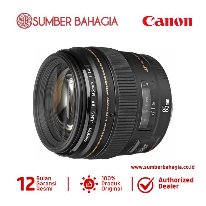 Lensa Canon EF 85mm F1,8 USM ; Canon Lens 85mm Canon Bokeh fixed Lens