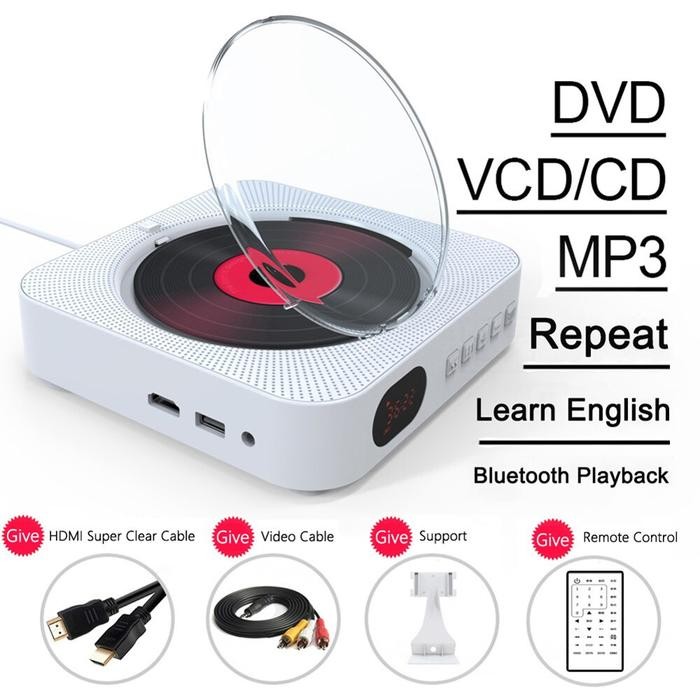 DVD VCD MP3 KPop BTS Media Player Portable Bluetooth