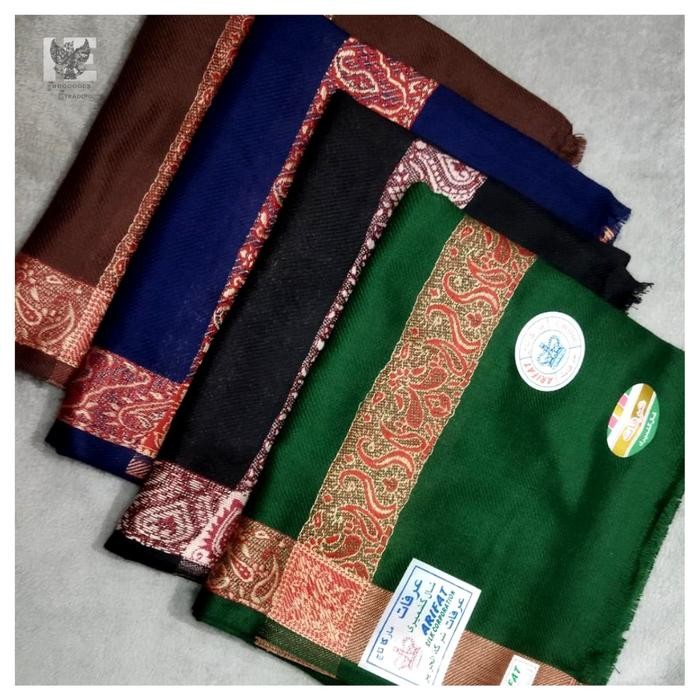 Sorban Hijau NU Warna Motif Tumpal Polos Surban Syurban Syal Berkualitas