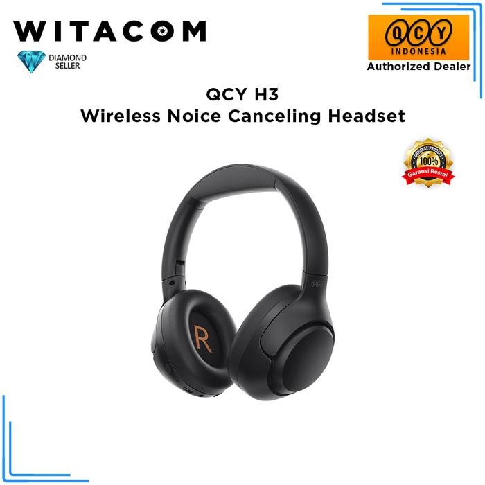 QCY H3 Wireless Noise Canceling Headset - Garansi Resmi