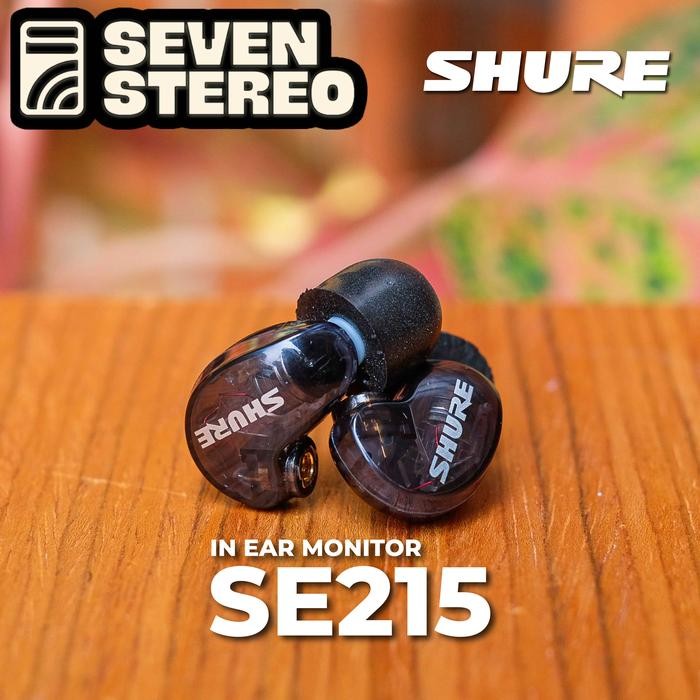 Shure SE215 In Ear Monitor Black
