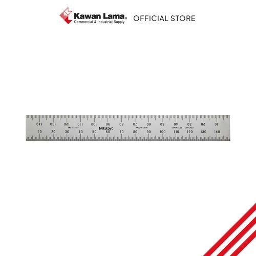 

Ready JT Mitutoyo Penggaris Besi 150 Mm 182-111