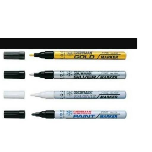 

Ready JT Spidol emas / gold / silver snowman permanent