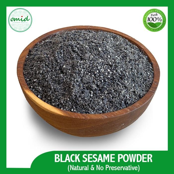 

Terlaris- Black Sesame Powder - Tepung Wijen Hitam - 250 Gr