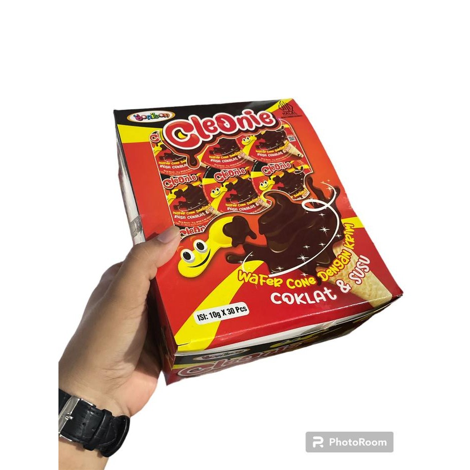 

Terlaris- 1 Karton Coklat Cleoni Cone Isi 4 Pak