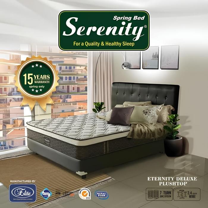 /////] Springbed Serenity Eternity 180 x 200 Full set