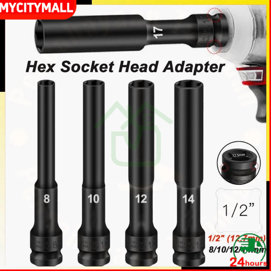 CODKunci Shock 8 Panjang /Untuk Buka Baut Blok Box CVT Motor Matickunci Shock Panjang Mata Shock