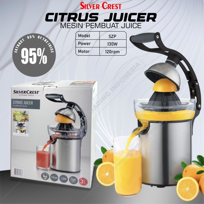 TERLARIS Mesin Pemeras Jeruk Elektrik Otomatis Citrus Juicer