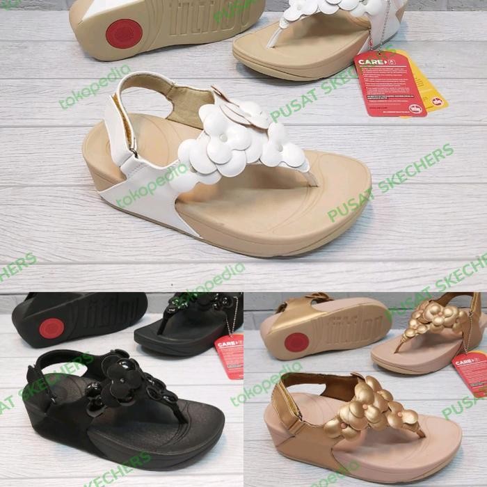 Sandal Fitflop / Sepatu Sandal Fitflop Fleur Tali Wanita