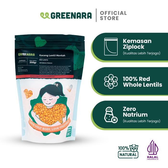 

Lentil Merah 250gr / Red Whole Lentils 250gr