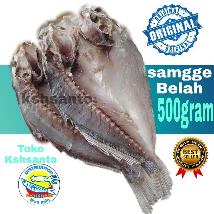 

ikan asin samgge belah 500gram