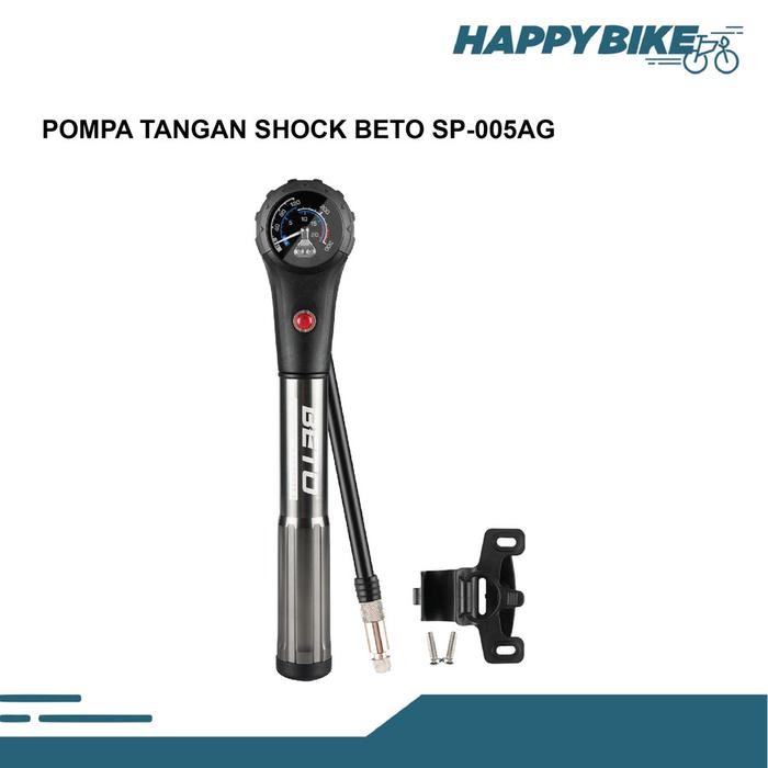 Beto Mini Pump Sp-005Ag Pompa Shock Sepeda Mtb Downhill Bmx Alloy Best Quality