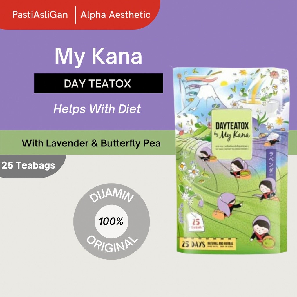 Ready selalu- KANA DAY TEATOX TEH DIET DETOX SLIMMING TEA MYKANA Thailand