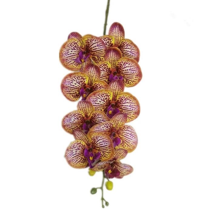 Bunga Anggrek Artificial Latex Import Premium-Anggrek Motif