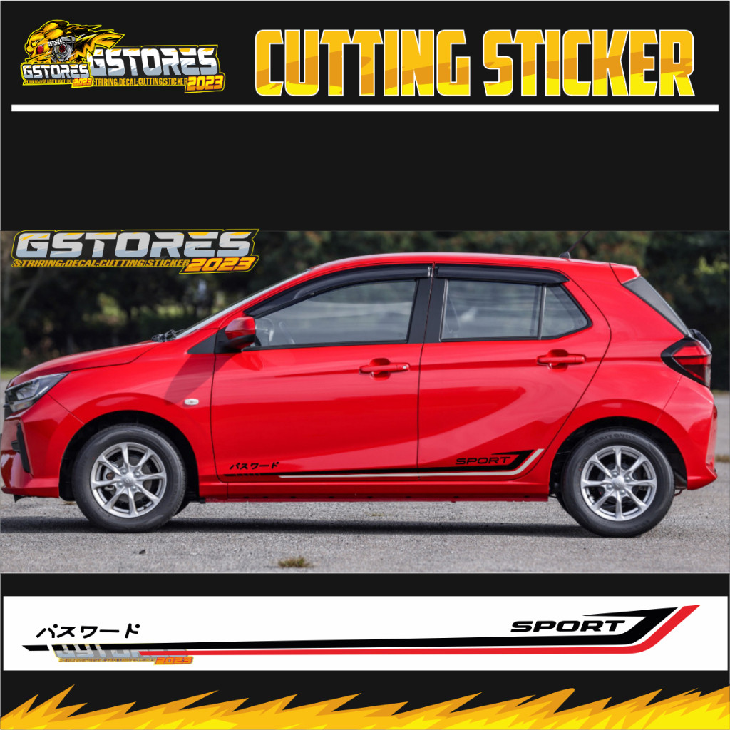 Stiker AGYA AYLA Simple Cutting stiker AGYA AYLA new 2023