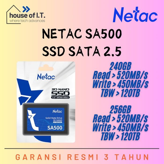 Terbaru Ssd Sata 240Gb - Ssd Sata 256Gb - Ssd Sata Netac 240Gb - Ssd Sata Netac 256Gb - Ssd Sata