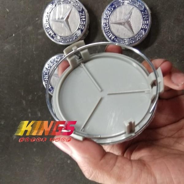 DOP CENTER VELG MERCY MODEL CLASSIC BLUE DOP VELG MERCEDES BENZ PADI TERLARIS