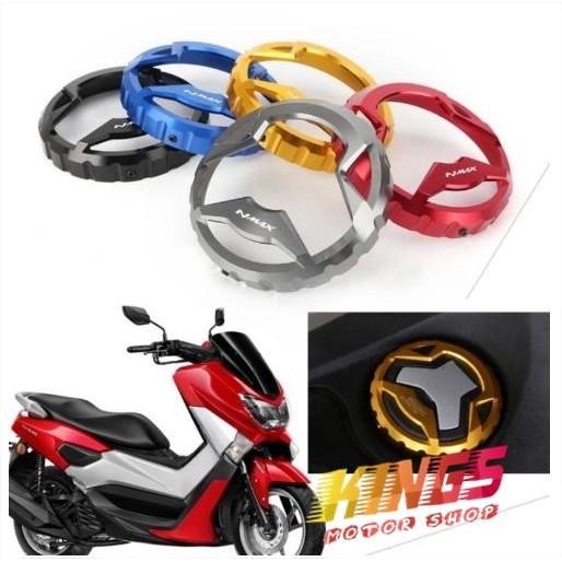 AKSESORIS NMAX COVER TUTUP TANGKI BENSIN FULL CNC YAMAHA NMAX OLD BEST SELLER