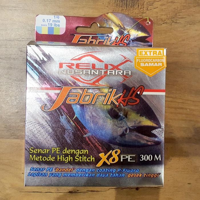[ REDY ] Senar PE Jabrik HS Relix Nusantara PE 1
