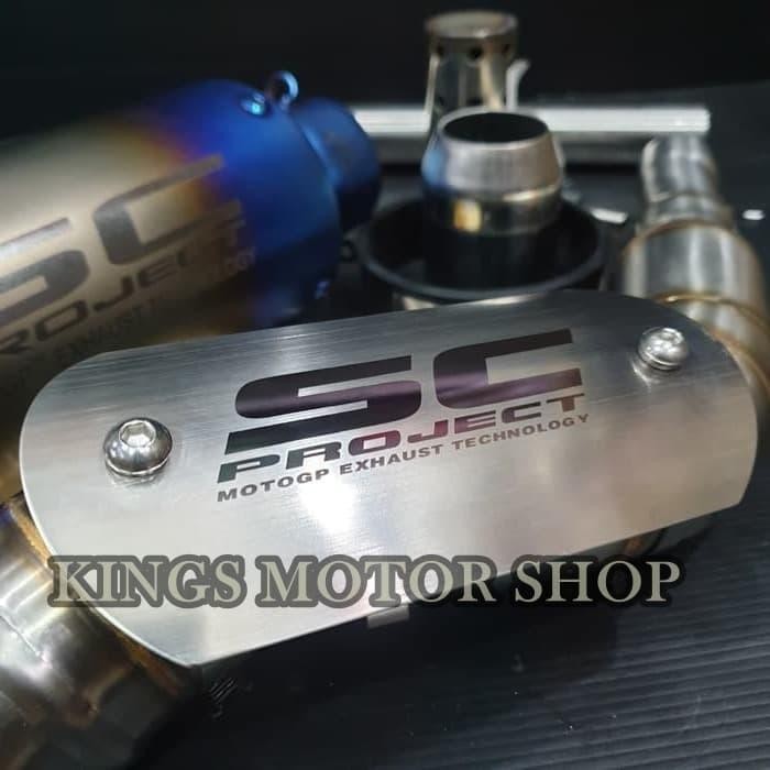 KNALPOT RACING SC PROJECT CR-T FULL SYSTEM YAMAHA XSR 155 R15 V3 MT15 TERLARIS