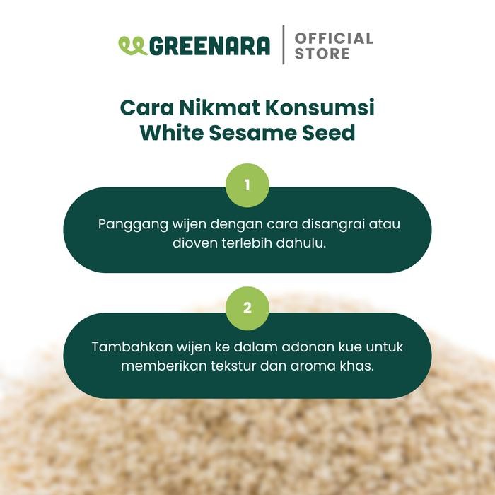

Terlaris- Wijen Putih 1 Kg / White Sesame Seed