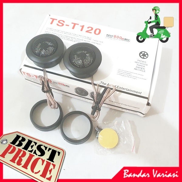 [Expert] Tweeter Mobil T120 Speaker Soft Dome Twiter T-120 Universal Mobil