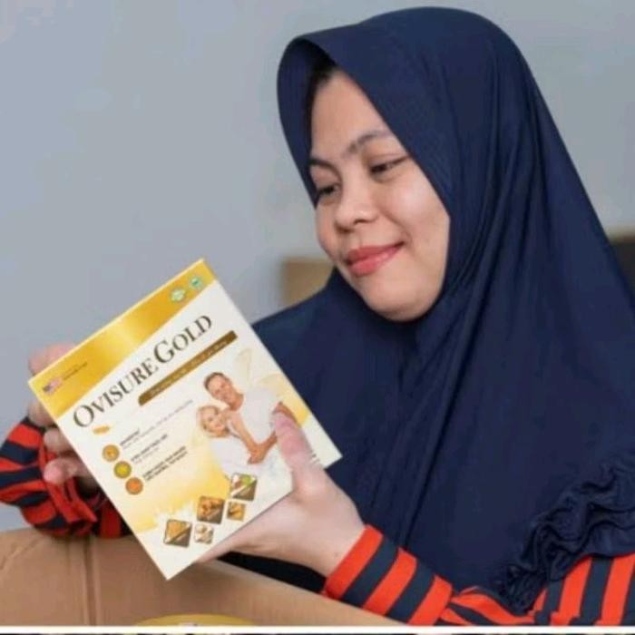

Ovisure Gold 1 Box Ori Isi 12 Sachet Vitamin Tulang Dan Sendi Milk Dairy Bubuk Rendah Gula Non Etawa