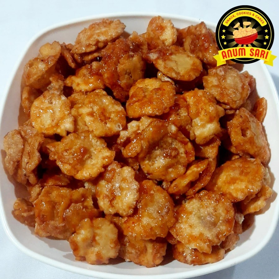 

Emping Melinjo Pedas Manis Asli Pandeglang 250 Gram - Anum Sari