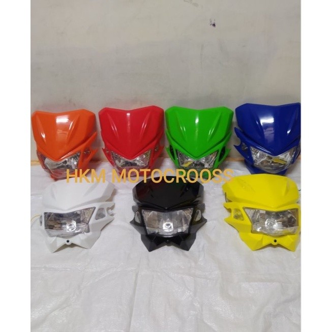 Headlamp reflektor klx 150 BF Dtracker Batok lampu depan klx 150 totok lampu klx 150 klx bf 2015