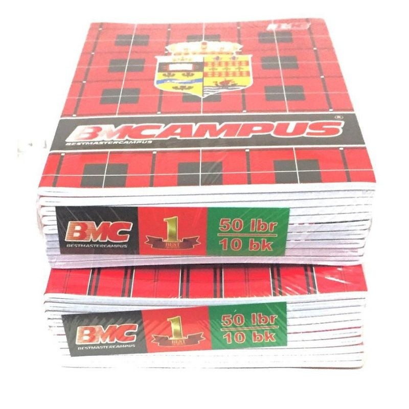 

Buku Tulis Merek Bmcampus Isi 50 lembar 1 Pak Isi 10 Buku Tulis