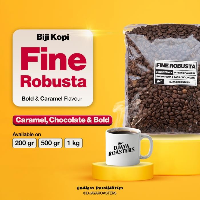 

Biji Kopi Es Kopi Susu Robusta 1kg Fine Robusta Espresso Blend