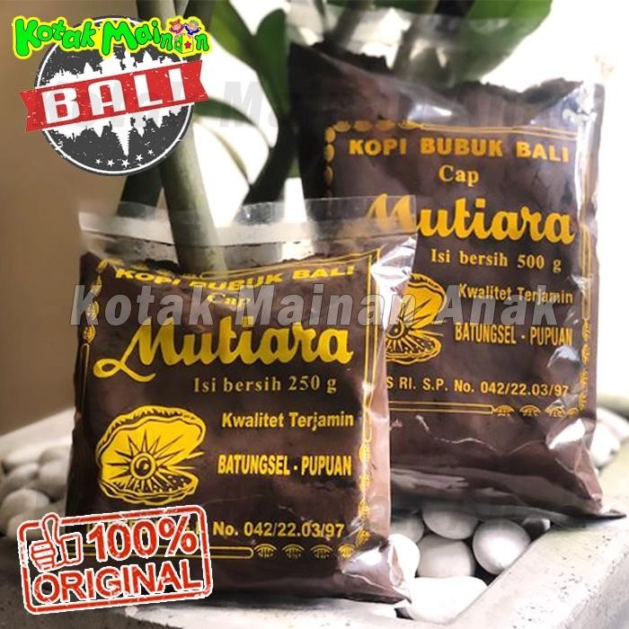 

Kopi Bubuk Asli Bali Khas Tabanan Mutiara Dijamin Premium Quality
