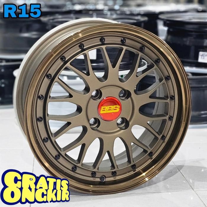 velg racing mobil r15 BBS LM RING 15 brio city jazz yaris agya cayla