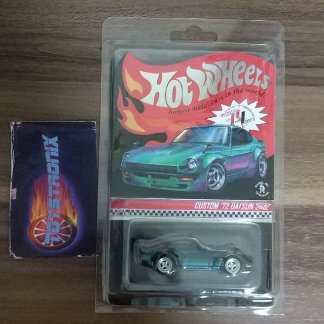 TERBARU SALE  SALE HOT WHEELS CUSTOM 72 DATSUN 240Z CHAMELEON RLC RED BUNGLON LIMITED EDITION