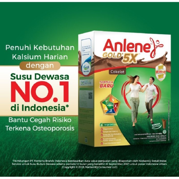 

(Expert) Anlene Gold Rasa Vanila/Original/Cokelat ukuran 885gr/850gr