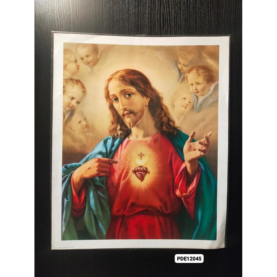 Terlaris Poster Gambar Hati Kudus Yesus