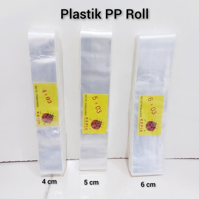 Happy- Plastik PP Roll 4 cm / 5 cm / 6 cm